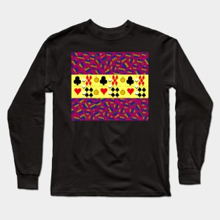 Rainbow suits Long Sleeve T-Shirt